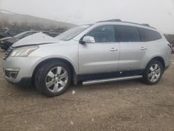 Salvage cars for sale at Reno, NV auction: 2015 Chevrolet Traverse LTZ