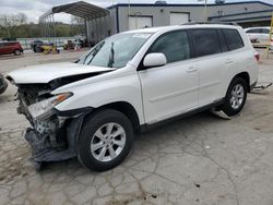 Salvage cars for sale from Copart Lebanon, TN: 2012 Toyota Highlander Base