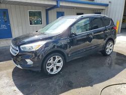 Salvage cars for sale from Copart Fort Pierce, FL: 2019 Ford Escape Titanium