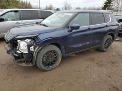 Salvage cars for sale from Copart Bowmanville, ON: 2023 Mitsubishi Outlander ES