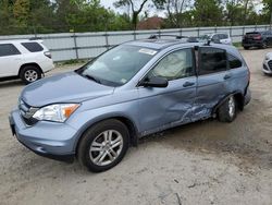 Salvage cars for sale at Hampton, VA auction: 2010 Honda CR-V EX