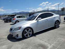 Salvage cars for sale at Sun Valley, CA auction: 2011 Lexus IS 250