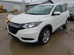 Salvage cars for sale from Copart Pekin, IL: 2016 Honda HR-V LX