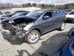 Salvage cars for sale at Exeter, RI auction: 2017 Nissan Rogue Sport S