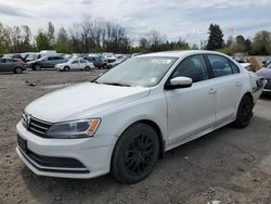 Volkswagen salvage cars for sale: 2015 Volkswagen Jetta TDI