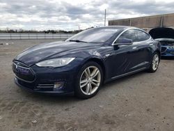 Salvage cars for sale from Copart Fredericksburg, VA: 2014 Tesla Model S