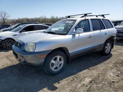 Hyundai salvage cars for sale: 2002 Hyundai Santa FE GLS