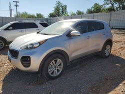 Salvage cars for sale at Oklahoma City, OK auction: 2018 KIA Sportage LX