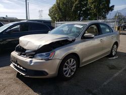 Salvage cars for sale from Copart Rancho Cucamonga, CA: 2014 Volkswagen Jetta SE