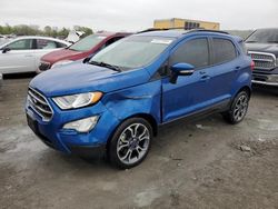 Salvage cars for sale from Copart Cahokia Heights, IL: 2018 Ford Ecosport SE