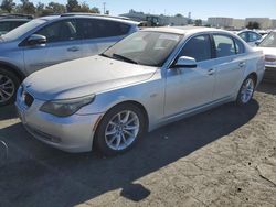 Salvage cars for sale at Martinez, CA auction: 2010 BMW 550 I