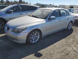 BMW 550 i salvage cars for sale: 2010 BMW 550 I