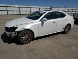 Salvage cars for sale from Copart Fresno, CA: 2009 Lexus IS 250