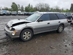 Salvage cars for sale at Portland, OR auction: 1999 Subaru Legacy Outback
