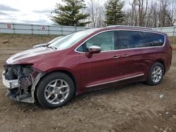Salvage cars for sale at Davison, MI auction: 2018 Chrysler Pacifica Limited