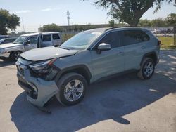 Salvage cars for sale at Orlando, FL auction: 2022 Toyota Rav4 XLE