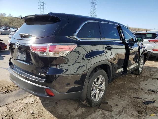 2015 Toyota Highlander LE