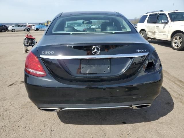 2016 Mercedes-Benz C 300 4matic