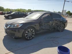 Salvage cars for sale from Copart Lebanon, TN: 2015 Honda Accord Sport