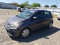 Salvage cars for sale from Copart Sacramento, CA: 2016 Chevrolet Spark LS