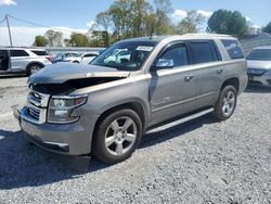 Salvage cars for sale at Gastonia, NC auction: 2018 Chevrolet Tahoe C1500 Premier