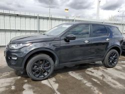 Land Rover Discovery Vehiculos salvage en venta: 2017 Land Rover Discovery Sport HSE