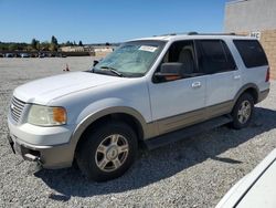 Ford Expedition salvage cars for sale: 2003 Ford Expedition Eddie Bauer