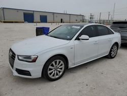 Salvage cars for sale from Copart Haslet, TX: 2015 Audi A4 Premium