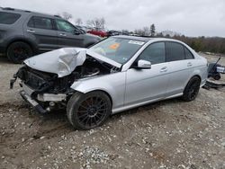 Salvage cars for sale from Copart West Warren, MA: 2013 Mercedes-Benz C 250