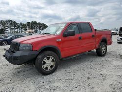 Salvage trucks for sale at Loganville, GA auction: 2004 Ford F150 Supercrew