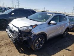 Salvage cars for sale from Copart Elgin, IL: 2022 KIA Sportage EX