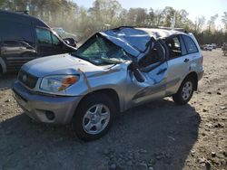 Salvage cars for sale from Copart Waldorf, MD: 2005 Toyota Rav4