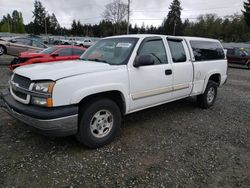 Salvage cars for sale at Graham, WA auction: 2004 Chevrolet Silverado K1500