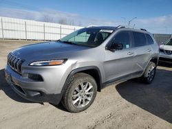 Salvage cars for sale at Nisku, AB auction: 2014 Jeep Cherokee Limited