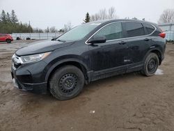 Salvage cars for sale at Bowmanville, ON auction: 2018 Honda CR-V LX