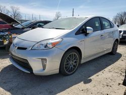 Salvage cars for sale from Copart Lansing, MI: 2012 Toyota Prius