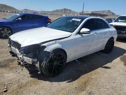 Salvage cars for sale at North Las Vegas, NV auction: 2016 Mercedes-Benz C 300 4matic