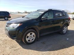 Salvage cars for sale from Copart Ontario Auction, ON: 2013 Toyota Rav4 LE