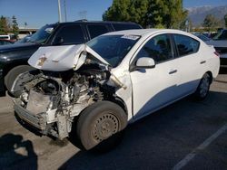 Salvage cars for sale from Copart Rancho Cucamonga, CA: 2014 Nissan Versa S