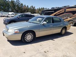 Salvage cars for sale at Eldridge, IA auction: 2005 Lincoln Town Car Signature