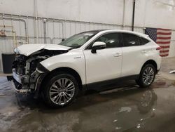 Salvage cars for sale at Avon, MN auction: 2021 Toyota Venza LE