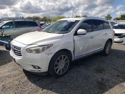 Salvage cars for sale at Sacramento, CA auction: 2013 Infiniti JX35