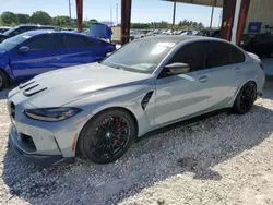 Salvage cars for sale at Homestead, FL auction: 2022 BMW M3 Competition