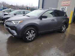 Salvage cars for sale at Duryea, PA auction: 2016 Toyota Rav4 LE