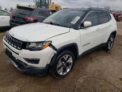 Salvage cars for sale at Elgin, IL auction: 2018 Jeep Compass Limited