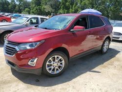 Salvage cars for sale at Ocala, FL auction: 2018 Chevrolet Equinox LT