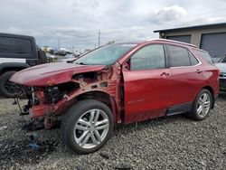 Salvage cars for sale at Eugene, OR auction: 2018 Chevrolet Equinox Premier