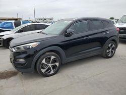 Salvage cars for sale at Grand Prairie, TX auction: 2016 Hyundai Tucson Limited