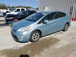 Salvage cars for sale at Franklin, WI auction: 2012 Toyota Prius