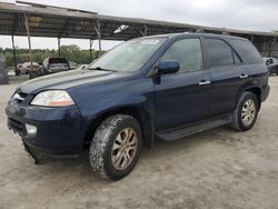 Salvage cars for sale at Cartersville, GA auction: 2003 Acura MDX Touring